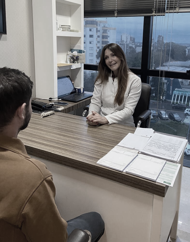 atendimento dra. Giorgia Torresini, infectologista em Caxias do Sul